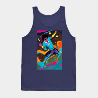 Retro Funky Man Dancing Tank Top